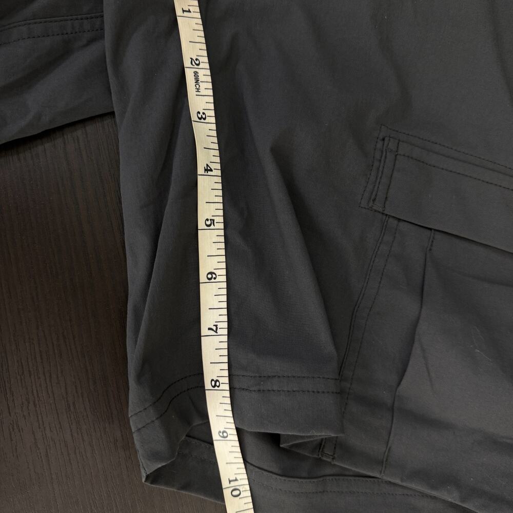 REI Sahara Cargo Shorts Mens 30 Hiking Camp Hike Trails UPF 50 Outdoor Grey NEW - Picture 10 of 11